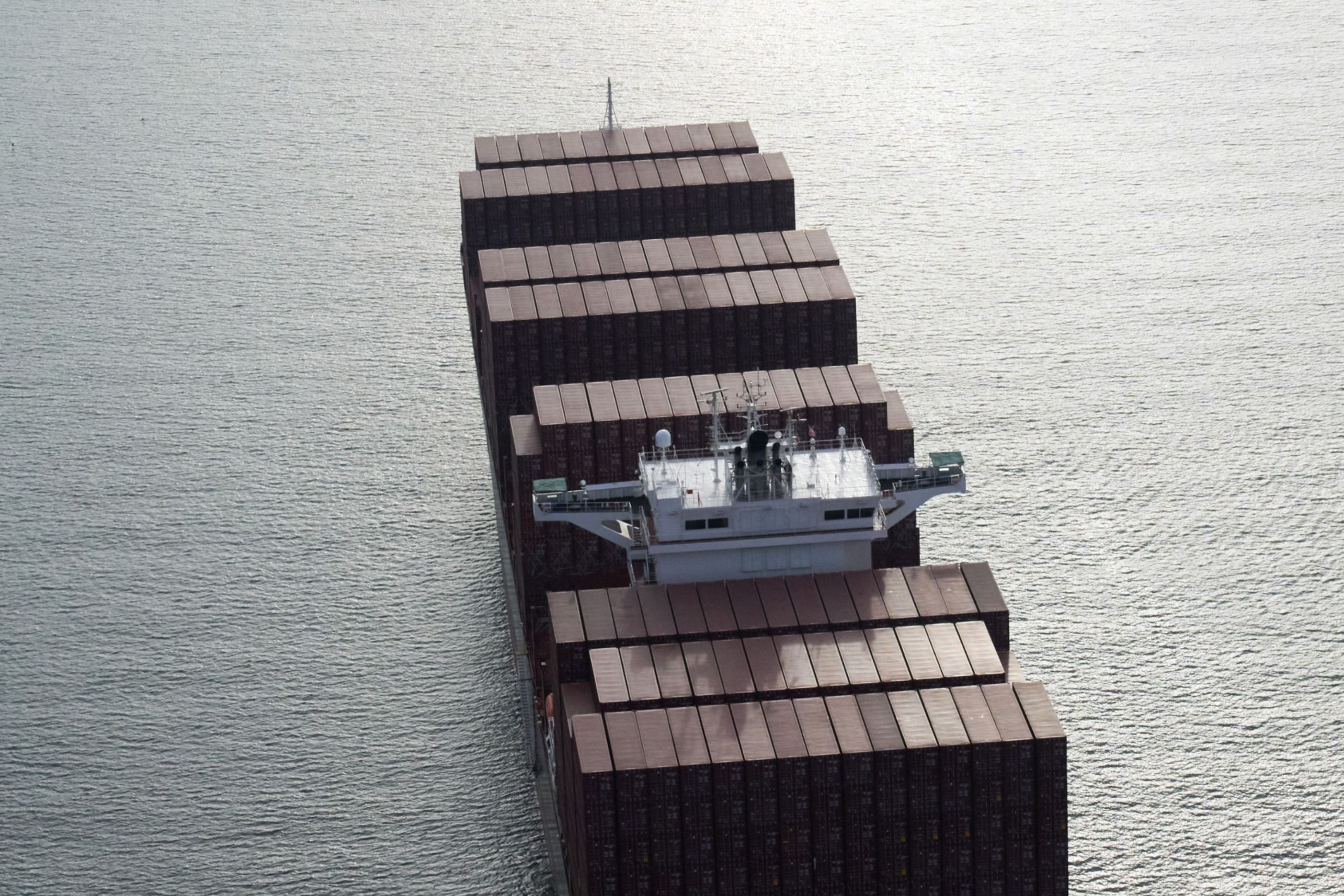 Container ship bloomberg