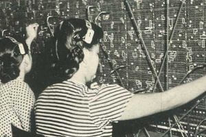 1950s switchboard operators