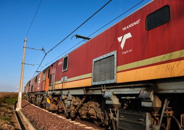 Transnet train rail south africa bloomberg